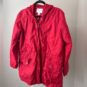 Bold Spirit Red weather jacket long